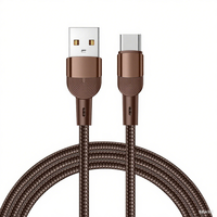 Câble de transfert de données HYTO 100W 5A USB vers Type-C pour OPPO OnePlus WARP/VOOC/FLASH, charge super rapide, 1,2 m, nylon tressé, 480 Mbps