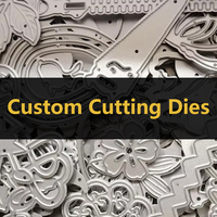 Cetakan Pemotong Logam Kustom, Cetakan Presisi Baja Karbon yang Dipesan, Produsen Cetakan Terukir, Layanan OEM ODM untuk Scrapbooking