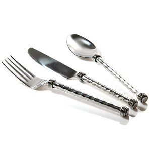 4 pièce Argent Couverts Couverts Ensembles - Product Image 5