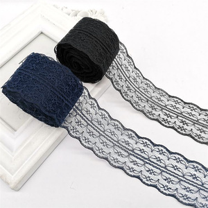 Rouleau de ruban de dentelle vert olive rose doré pour la décoration, multicolore de haute qualité, <span class=keywords><strong>4</strong></span>.5cm, 10m, vente en gros - Product Image 3