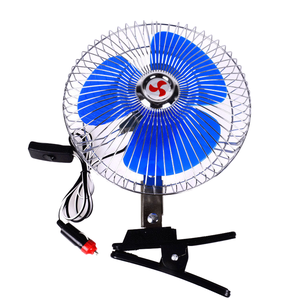 Autoventilator 12V24V Autoventilator met <span class=keywords><strong>clip</strong></span> voor gebruik in de auto, verstelbare schudding, klein elektrisch, multifunctioneel - Product Image 2