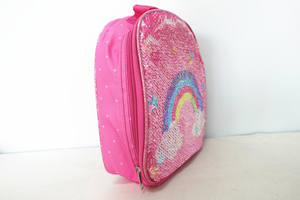 Sac à déjeuner isotherme portable en gros pour enfants, motif licorne et dinosaure, sac de pique-nique en polyester thermique à fermeture éclair, motif de dessin animé tendance - Product Image 2