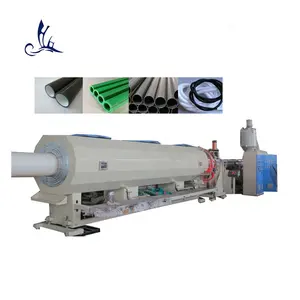 High Speed Water Gas Drip Irrigation 16-160mm HDPE PPR ABS PE Plastic Straw Extruder PE Pipe Machine