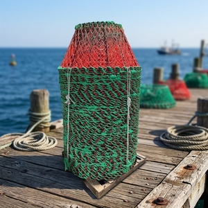 Nouveau piège à crabes en polyéthylène haute résistance (HDPE) / nylon multifilament RGSN pour la capture de crabes royaux et de crabes <span class=keywords><strong>des</strong></span> neiges – Spécial marché chilien - Product Image 2