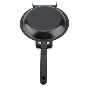 Poêle à frire double face Poêle à frire verte antiadhésive avec revêtement en céramique Crêpière pour la cuisine domestique Ustensiles de cuisine - Product Image 5