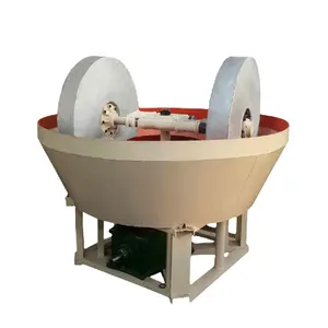 Roller Grinding Mining Machine Wet Pan Gold Mill Plant Sale For Mining Gold Processing Plant