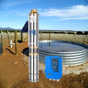 Pompe à eau solaire 125m <span class=keywords><strong>6m3</strong></span>/h 110V 1500W, pompe à eau solaire CC, pompe à eau submersible pour puits profond - Product Image 4