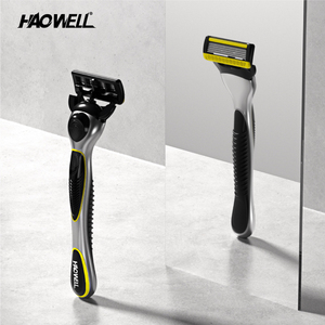 Q01 <span class=keywords><strong>Cartridge</strong></span> có thể thay đổi kim loại với cao su xử lý 5 năm Blade cạo <span class=keywords><strong>Razor</strong></span> Blade Hệ thống dao cạo cho người đàn ông - Product Image 5