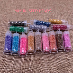 Cuentas <span class=keywords><strong>Miyuki</strong></span> de Alta Calidad al por Mayor, Cuentas de Vidrio con Revestimiento Plateado 11/<span class=keywords><strong>0</strong></span>, Cuentas de Semilla <span class=keywords><strong>Delica</strong></span> Mini <span class=keywords><strong>Miyuki</strong></span> - Product Image 4