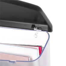 Boîte à brochures immobilières extérieure moderne, en plastique résistant <span class=keywords><strong>aux</strong></span> intempéries, à fixer au mur, porte-brochures et boîte <span class=keywords><strong>aux</strong></span> <span class=keywords><strong>lettres</strong></span> - Product Image 2