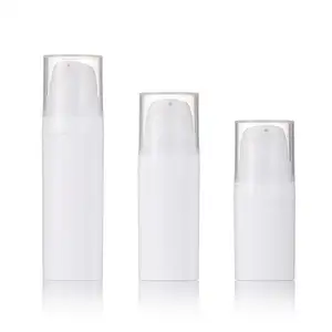 Custom 5ml 10ml 15ml Acrylic PP Dual Chamber Pump Lotion Double Tube Dispensing Cosmetic Airless Bottle For Skincare Packaging