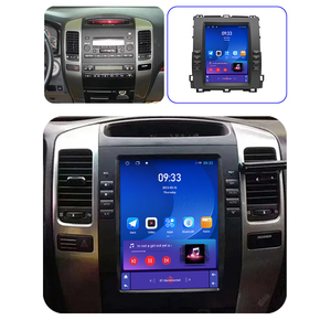 9.7inch Tesla phong cách màn hình cảm ứng không dây Carplay xe Hệ thống Stereo cho Toyota Prado 120 2002-2009 Lexus GX470 đài phát thanh Android - Product Image 4