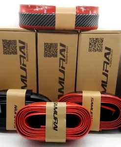 2.5m Auto In Fibra di Carbonio Posteriore In Gomma Universale Spoiler Fasce Laterali Del Pannello Esterno Anteriore Della Protezione Lip Bumper di Protezione per Qualsiasi Auto - Product Image 6