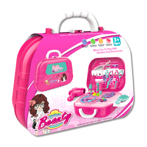 24 pièces petits enfants <span class=keywords><strong>valise</strong></span> maquillage beauté jouet maquillage ensemble pour les filles - Product Image 4