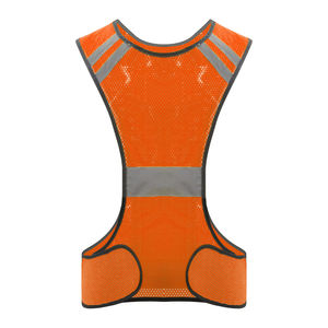 <span class=keywords><strong>Gilet</strong></span> de sécurité LED USB sport OEM, <span class=keywords><strong>gilet</strong></span> de sécurité <span class=keywords><strong>clignotant</strong></span> jaune orange, course nocturne en plein air, jogging, vélo, cyclisme, moto - Product Image 5