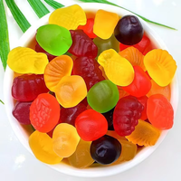 Mixed Fruit Flavor Qq Gummy Assorted Chewy Gummy Candy Sweet Snack For Family Daily Eating