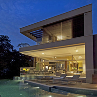 Villa en acier léger préfabriquée de luxe | Maison moderne de structure en acier | Conception personnalisée pour le projet de construction résidentielle