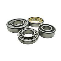 Roulement à rouleaux cylindriques à une rangée JHR pour machines textiles, acier chromé, cage en acier/laiton, précision P6