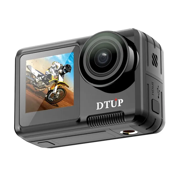 2023 뜨거운 판매 4K 울트라 HD 16MP WiFi 170 도 광각 EIS 방수 Vlog 액션 카메라