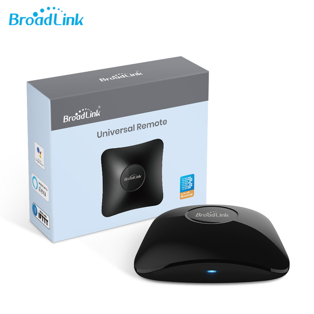 For RM4 Pro Smart Home Automation Universal LED Remote IR RF WiFi Works Alexa Google Home ABS Easy Wireless TV Learning