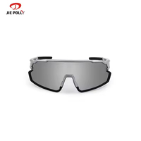 JIEPOLLY Stock photochromique Pc lentille course à pied en plein air hommes Sport vélo vélo polarisé Uv400 Protection cyclisme lunettes de soleil