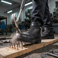 Chaussures de sécurité anti-écrasement Vaultex, nouvelle arrivée, chaussures de travail, bottes de sécurité industrielles, chaussures de sécurité avec embout en acier pour l'exploitation minière