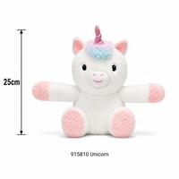 Jouet en peluche interactif avec pattes magnétiques, 25 cm, licorne en peluche douce, poupée licorne fantaisie, cadeau mignon pour enfants