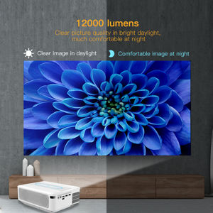 Proyector <span class=keywords><strong>2025</strong></span> 4K caliente D3100 900, sistema <span class=keywords><strong>Linux</strong></span> 120 ANSI, <span class=keywords><strong>Control</strong></span> remoto por voz de pulgadas, enfoque automático, proyector portátil para interiores - Product Image 5