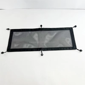 Organisateur de panier en maille pour camping en plein air pique-nique support de table pliant avec sac de rangement sous la table pour cours de corde - Product Image 6