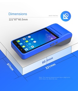 <span class=keywords><strong>POS</strong></span>-6000 4G 5.5-inch cầm tay Mã vạch QR Mã thiết bị đầu cuối 2 + 32 tiêu chuẩn Châu Âu Tiếng Anh di động <span class=keywords><strong>POS</strong></span> - Product Image 6