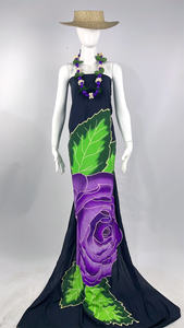 Hawaiian Tropical Rayon Rose Floral Sarong Dress Beach Swim Cover-Up Pareo Wrap <span class=keywords><strong>Chic</strong></span> Bikinis & Beachwear - Product Image 5