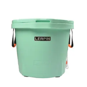 耐用的50QT冰桶塑料食品级LLDPE材料密封储物桶