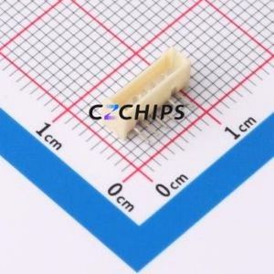 HCZZ0570-6 Wire-to-Board Pin Header Bent Lead Through Hole,P=1.25mm Connector 1x6P 1.25mm Right Angle Insert PicoBlade (MX 1.25) - Product Image 1