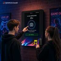 Distributeur automatique mural miniature 24h/24 et 7j/7 avec écran tactile 32 pouces, paiement par carte/monnaie/billets, Wi-Fi intégré - Vente en gros