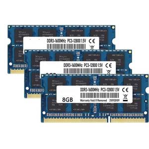 Memoria RAM para Portátil DDR3 4GB 8GB PC3L 1.35V 1600Mhz 1066 1333Mhz 204 Pines DDR3L SODIMM Notebook PC3 1.5V 10600 12800 - Product Image 5