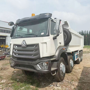 Sử dụng HOWO <span class=keywords><strong>Dump</strong></span> Truck 8x4 400hp 420hp nhiệm vụ nặng nề tipper với giá tốt - Product Image 1