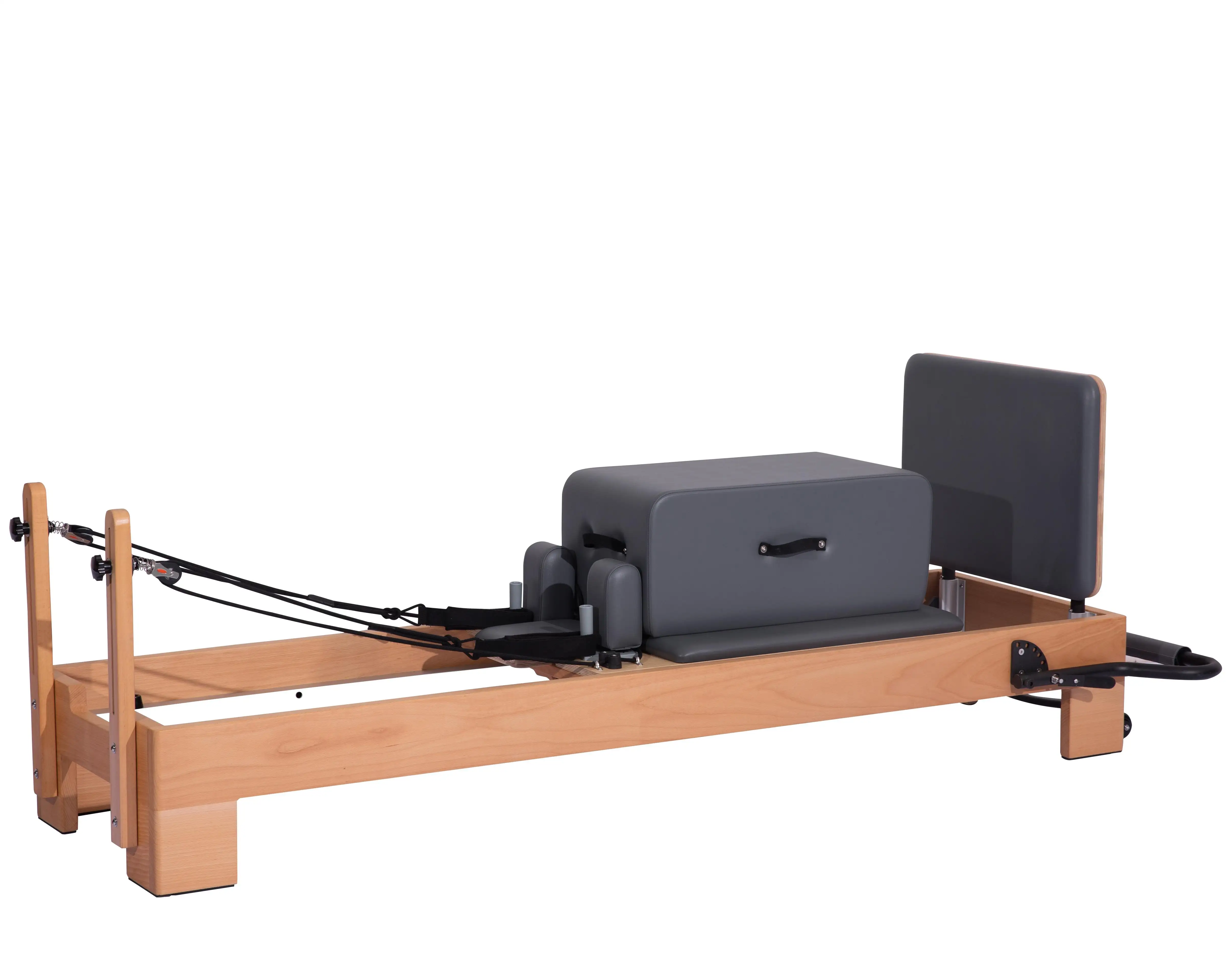 Haushalts licht festes Bett langlebige Studio Box Korea Ausrüstung Buche Holz tragbare Pilates Reformer