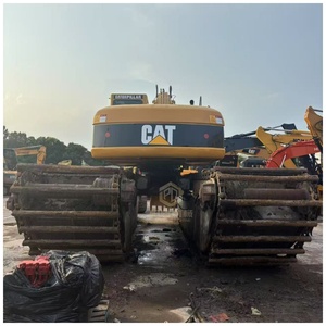 Excavadora marina Caterpillar 320CL 320, draga, anfibia de doble uso, modelo 2022, motor diésel de 26 toneladas, alta eficiencia de trabajo. - Product Image 3