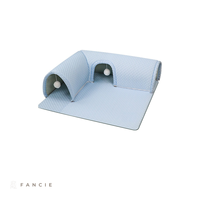 Tunnel et tapis d'été pour chat avec ouvertures en fil d'acier pour chatons et petits chiens, idéal pour jouer et se reposer en intérieur - Vente en gros