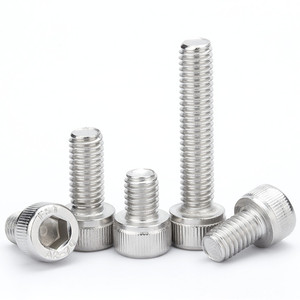 Vis à tête cylindrique en acier inoxydable 304 de haute qualité, prix d'usine en gros, M3 M5 M6, vis à six pans creux, clé Allen, DIN912 - Product Image 2