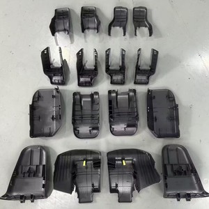 ฝาครอบรางเบาะ 123 ชิ้น ชุดเต็ม สำหรับ RS34 2008-2021 พลาสติกสีดำ 10 ชิ้น - Product Image 1