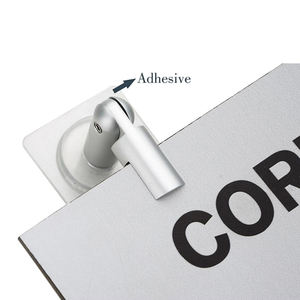 ตัวยึดป้ายอะลูมิเนียมแบบยึดติดด้านข้างตัวยึดป้ายสำหรับสแตนด์ออฟป้าย - Product Image 5