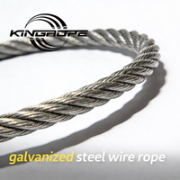 Câble en acier 6x36WS de 12 mm, 22 mm, 28 mm, 30 mm pour levage en mer et travaux portuaires