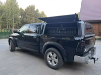 Couverture de benne pour pick-up 4x4, accessoires tout-terrain, auvents de camion en alliage d'aluminium pour Dodge Ram 1500/2500 avec Rambox 5,7 pi/6,4 pi