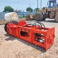 Compacteur à impact rapide monté sur excavatrice, machine de compactage haute efficacité pour la compactation des fondations et des pentes