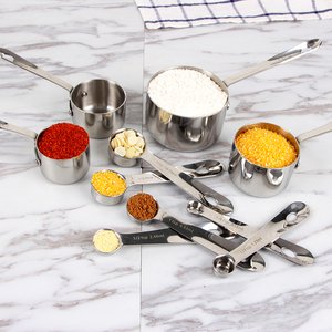 ร้อนขายที่มีคุณภาพสูงเครื่องมือห้องครัวสแตนเลสวัดช้อนและถ้วย12 - Product Image 6