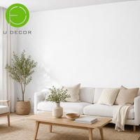 Papier peint texturé blanc UDK Clean, rouleau de 45 cm x 10 m, décoration murale pour salon