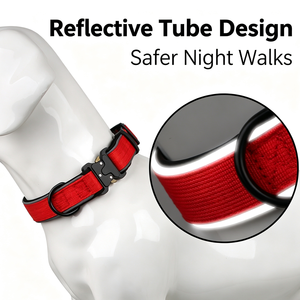 Tactical <b>Dog</b> <b>Collar</b> Reflective Adjustable <b>Dog</b> <b>Collar</b> <b>Large</b> Medium Small Potalado Pet Neck Cover <b>Large</b> <b>Dog</b> - Product Image 5