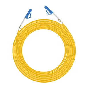 Ftth SM SX cabos internos SC FC LC ST fibra óptica patch cord 1m 3m 5m 10m PVC LSZH fibra tranças