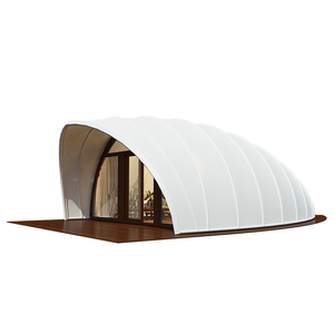 Tente de luxe personnalisée de haute qualité en forme de coquille, en PVC imperméable, pour toutes les saisons, safari, camping, hôtel, resort, vente en gros d'usine - Product Image 1